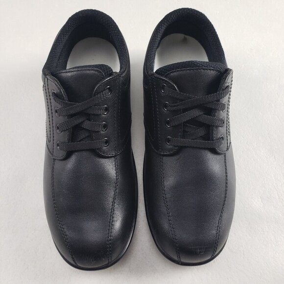 Orthofeet Lake Charles Lace Up Shoe Womens 7.5 B Black Leather Diabetic Orthotic - Picture 3 of 11